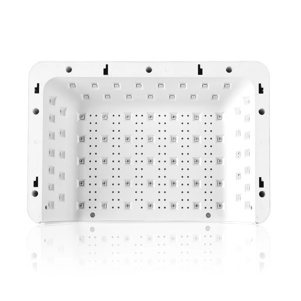 مصباح LED بالأشعة فوق البنفسجية للضغط على مجفف الأظافر سريع الجفاف مع وسادة يدوية، مصباح تجفيف الأظافر قابل للطي لعلاج جميع طلاء الأظافر الجل مجفف ضوء الأظافر مع 4 مؤقتات للاستخدام المنزلي أو الصالون