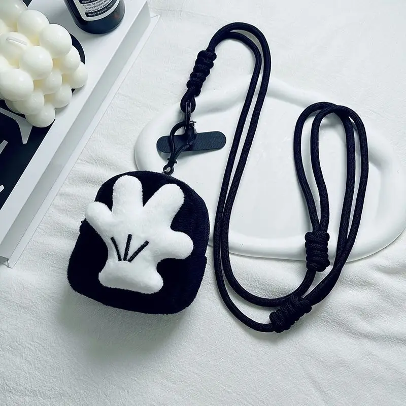 

Детские уличные забавные перчатки с подвеской, регулируемая подвесная веревка через плечо, чехол для мобильного телефона, сумка для хранения наушников, кошелек для монет