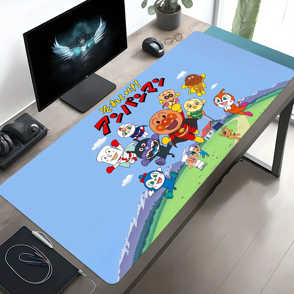 Cute A-Anpan Man C-Children Mouse Pad Non-slip Thickened MousePad Gaming Cushion Large Writing Lockedge Office Student