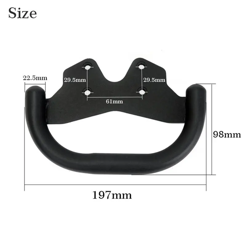 تصاعد حامل دعم الهاتف المحمول للدراجات النارية الملاحة مسند الذراع قوس لهوندا الصليب شبل CC110 JA45 JA60 #6