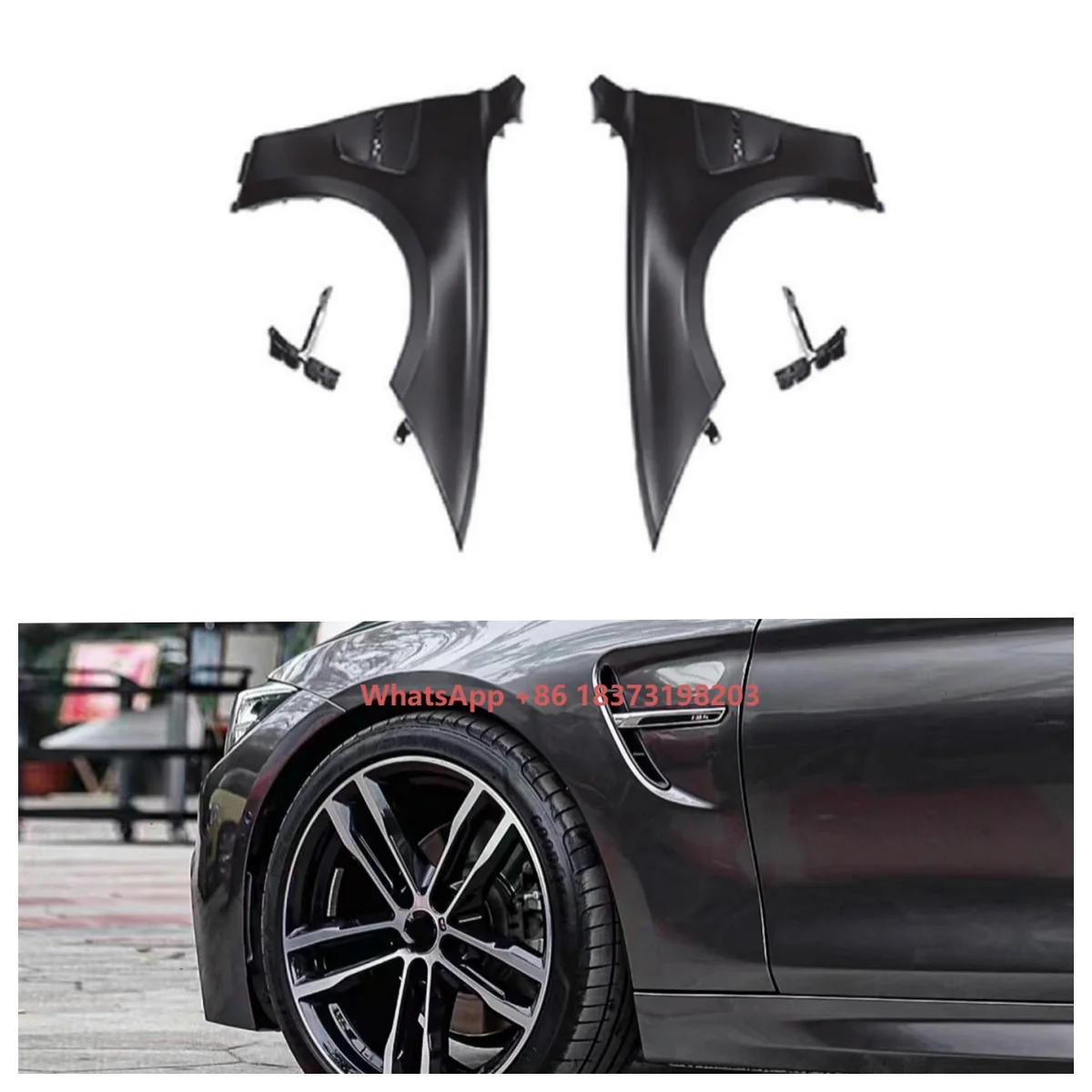 

Wholesale Car Fender for 2014-2019 4 Series F32 F33 F36 Upgrade M4 Wings Iron Fender Left Right Fenders