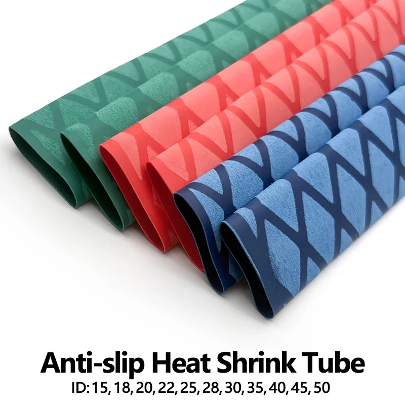 Anti-slip Heat Shrink Tube For Fishing Equipment Sports And Fitness Equipment 6 Colors 2M 15/18/20/22/25/28/30/35/40/45/50mm