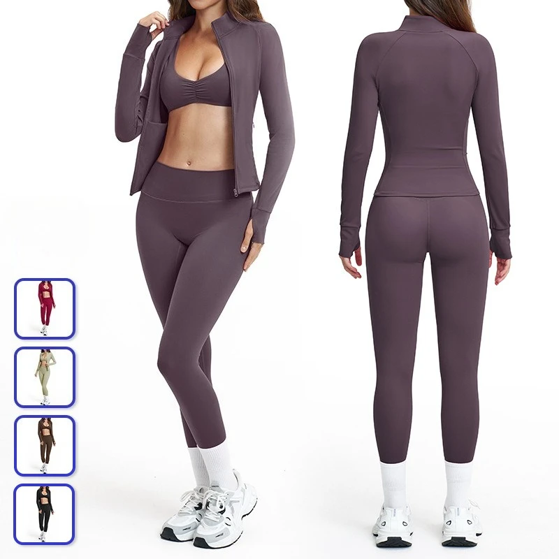 2-3-pieces-yoga-set-sportswear-gym-clothing-workout-set-women-tracksuits-fitness-jacket-yoga-bra-high-waist-leggings-sports-suit