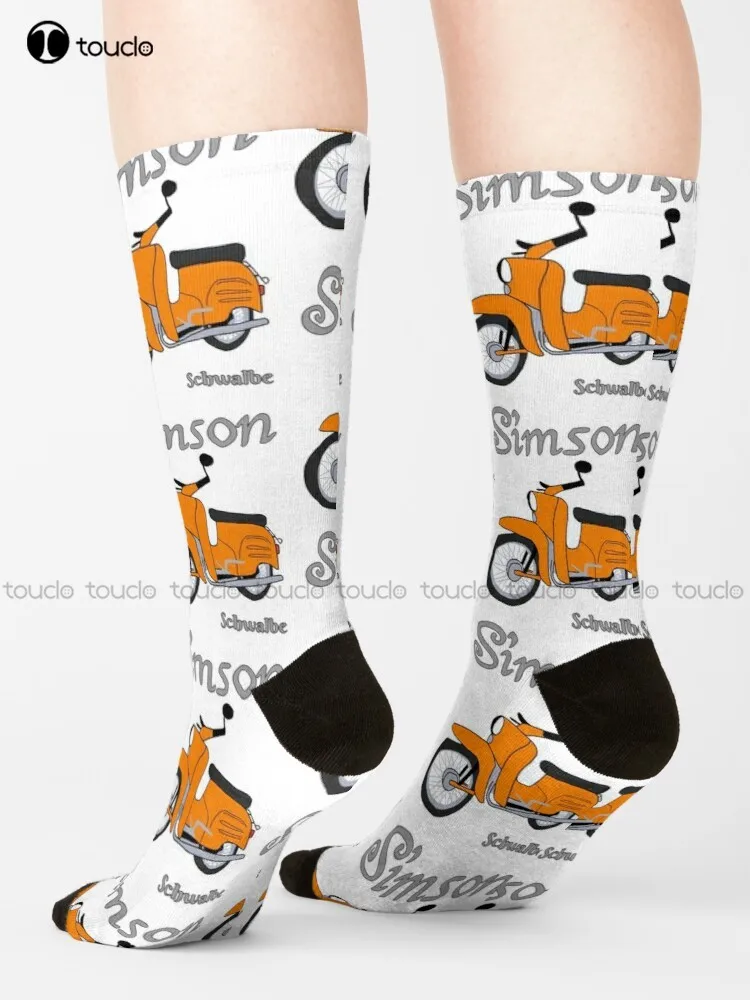 Simson Schwalbe Socks Sock Boots Street Skateboard Socks Unisex Adult Teen Youth Socks Comfortable Best Girls Sports Funny Gift