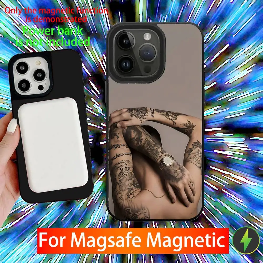Rels B A NEW STAR WORLD TOUR Capa de telefone para iPhone 16,15,14,13,12,11,Pro,Max,Plus,Mini,SE Nova Magsafe Carregamento sem fio magnético