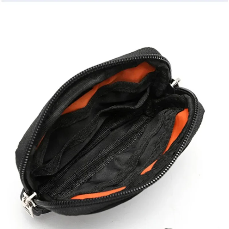 Japanese Men Wallet Earbuds Storage Bag Credit Card Holder Case For Boys Girls Journey Bank Card Organizer Zipper Coin Purse image 3