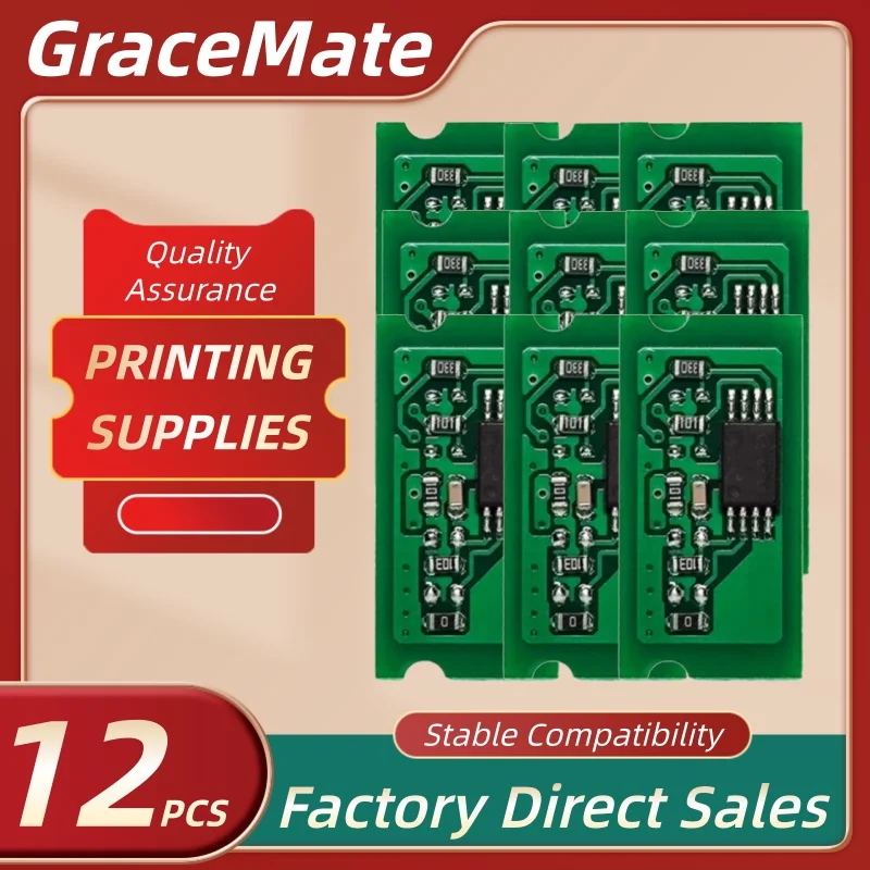 

Чипы GraceMate, 12 шт., для картриджей Ricoh Aficio SP C220s, 222, 240dn, SP C230, 240sf, SPC220, 406159, 406047, 406099, 406044 WW