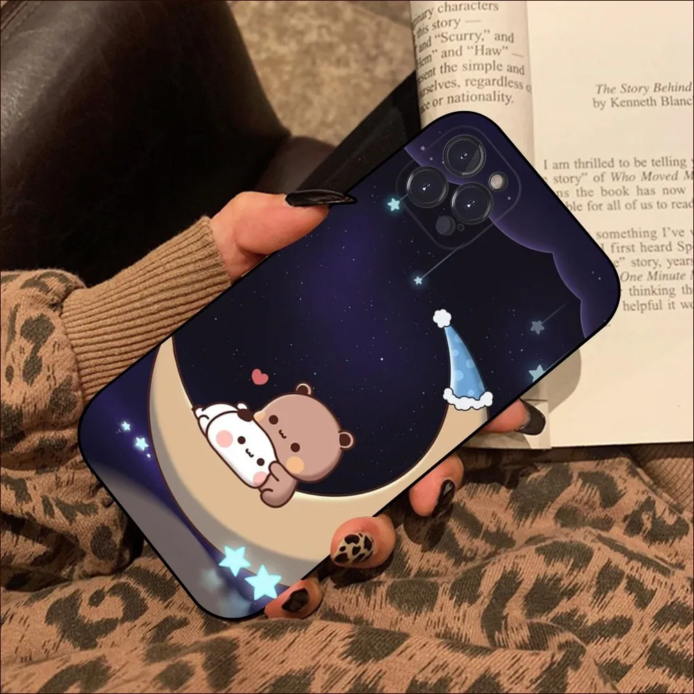 Cute BuBu DuDu Phone Case For iPhone 15 14 11 12 13 Mini Pro XS Max Cover 6 7 8 Plus X XR SE 2020 Funda Shell