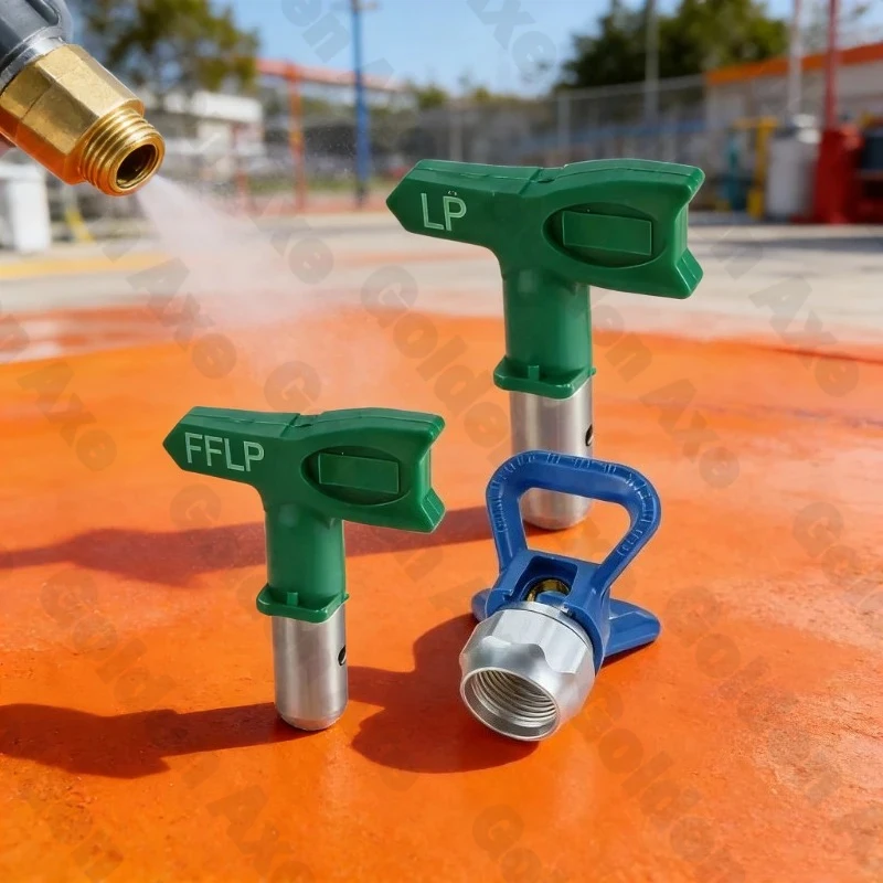 High Precision FFLP Low Pressure Airless Tips Nozzle 1-8 Series For 9raco Wagner Paint Spray Sprayer Gun Tools
