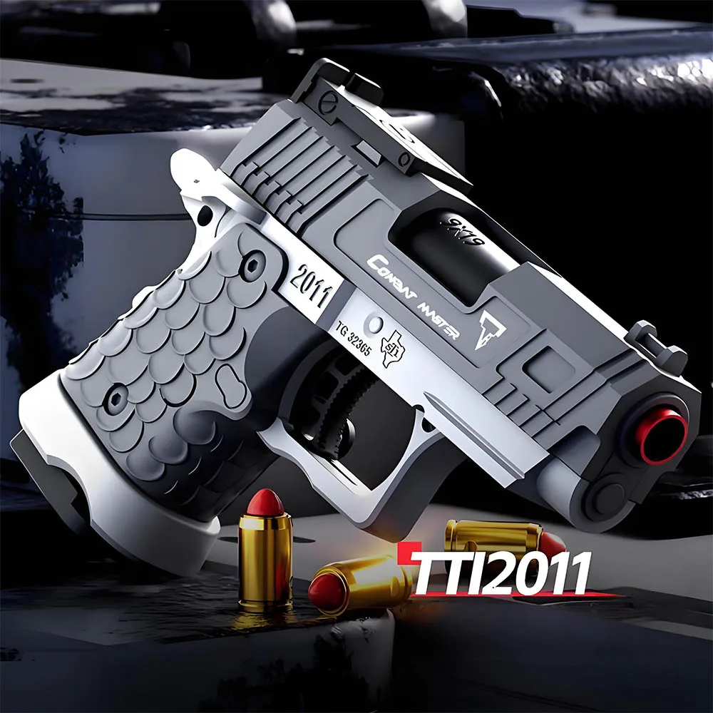 GX4 ปืนพก Ejecting Shells ปืนของเล่นสําหรับผู้ใหญ่เด็กความเครียดปืนยิงของขวัญวันเกิด Dropship TikTok