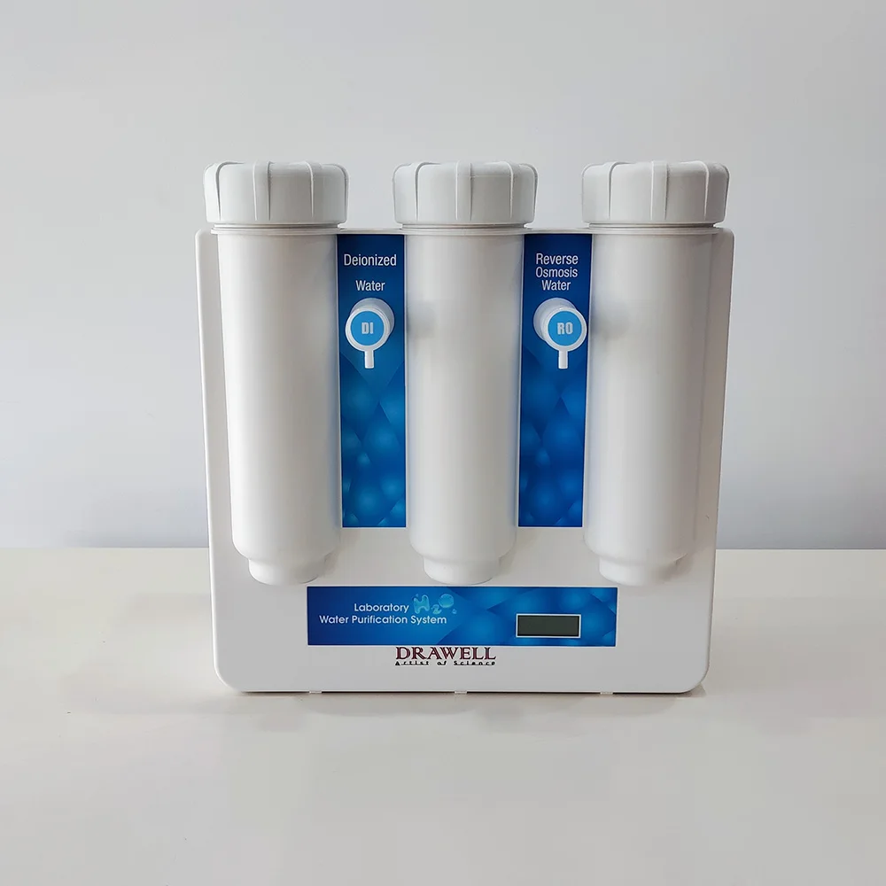 Drawell Smart Series 15L 30L  Lab Ultra Pure Water Reverse Osmosis Water Purification System