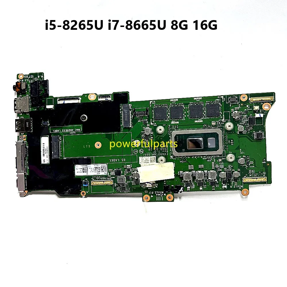 

Материнская плата для Lenovo Thinkpad X1 Carbon 7-го поколения X1 Yoga 4-го поколения FX490 NM-B861 i5 i7 8G 16G 5B20X57871 01YU350 работает хорошо