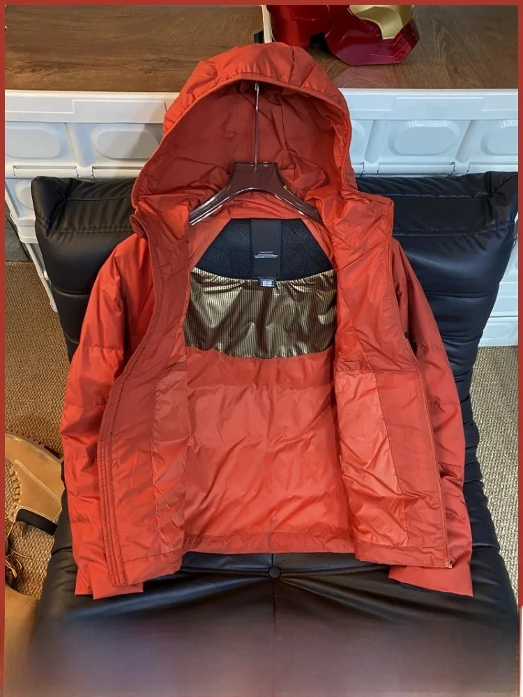 

Lightweight aphene down Jaet Men's Outdoor Winter Coat Youth ular Sle White Du down Fill Thi Modern Sle Zipper...