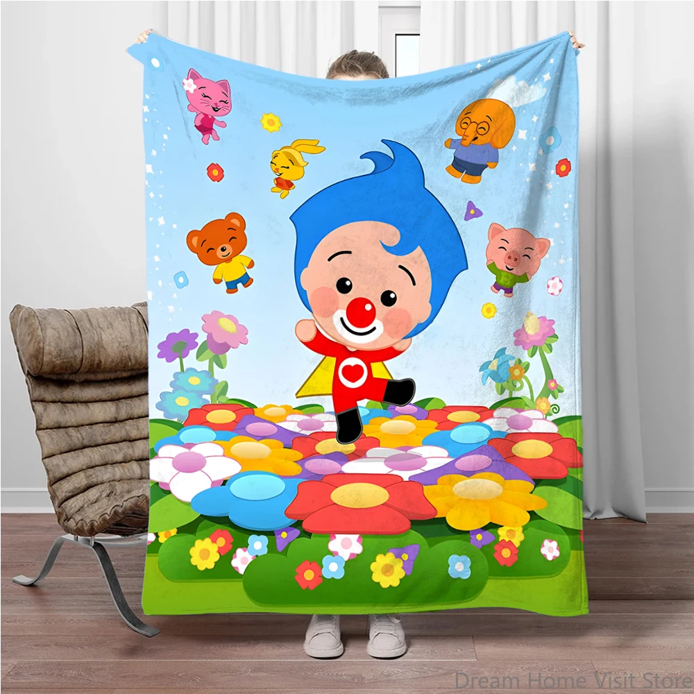 

Cute P-Pl1m-M Fashion Blanket Comfortable skin friendly soft sofa living room bed bedroom blanket suitable for travel and gifts