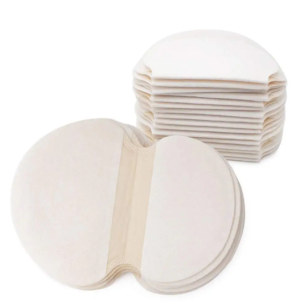 Disposable Armpit Sweat Absorbing Guards 100/200/300Pcs Unisex Self‑Sticking Underarm Liners Summer Non‑Woven Clothing Sweat Pad