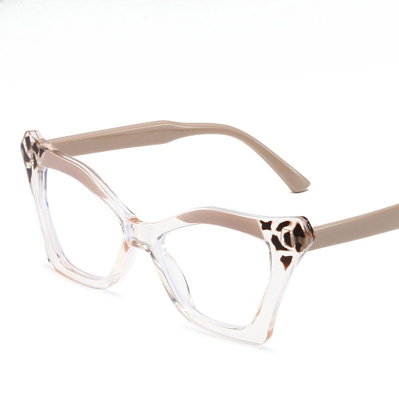 Cat Eye Glasses Optical Frame Women Blue Light Blocking Eyeglasses Brand Designer Spectacles Computer Glasses Eye Protection New