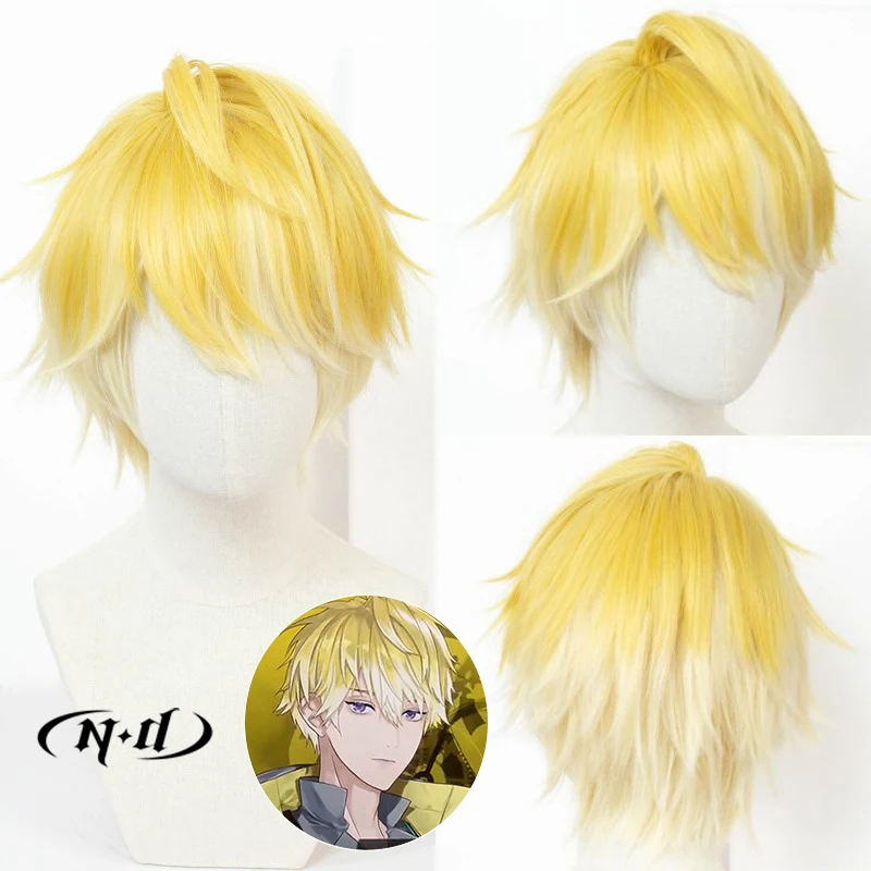 

ND Sonny Brisko Cosplay Wigs Hairpiece VTuber Cosplay Hair Wigs for Comic Con Coser Costume Theme Party Heat Resistant Synthetic