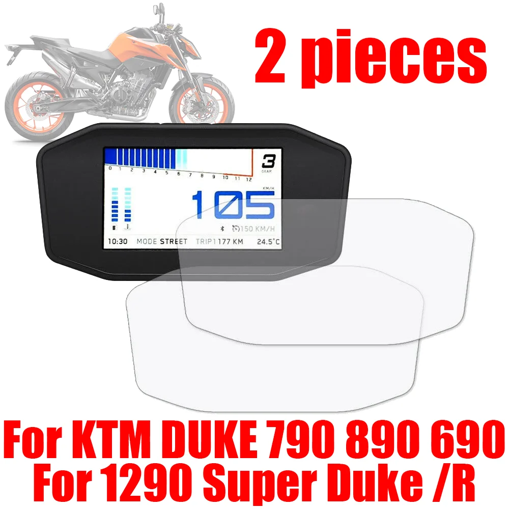 

For KTM Duke 690 DUKE 790 890 DUKE 1290 Super Duke R 1290R DUKE790 Cluster Scratch Protection Film Dashboard Screen Protector