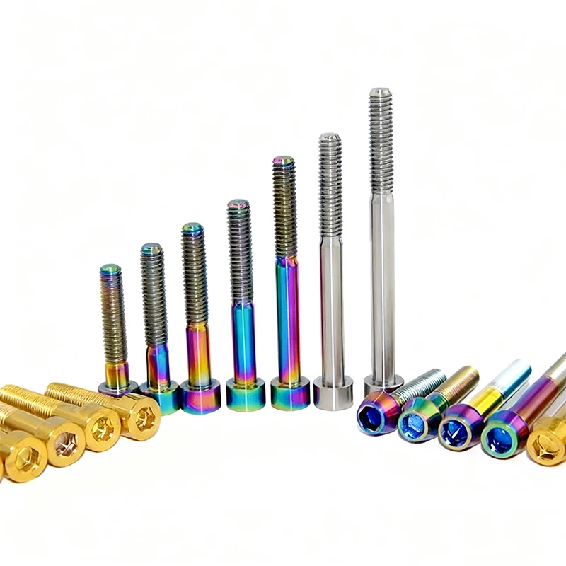 M6*20/25/30/35/40/45/50/55/60/65/70mm Cylindrical Bolt for Bicycles and Motorcycles