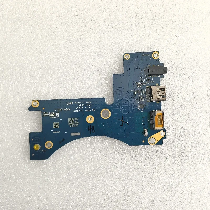 Applicable to the new original Alienware M17 R4 USB audio small board network interface card LS-J52CP 0R18KH