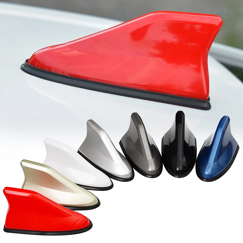 Second-generation car shark fin antenna universal type with enhanced signal radio function roof tail antenna decoration