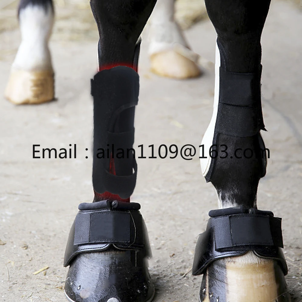 

Built in Battery Barn Use Equine Slipper 660nm 850nm Infrared LED Red Light Therapy Horse Boots PDT Pet Muscle Relax Pain Relief