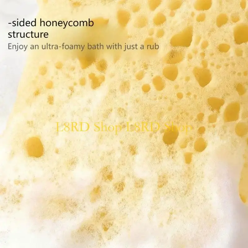 L8RD Soft Shower Sponges With Porous Design Bath Sponges For Kids And Moisture Prone Bathrooms