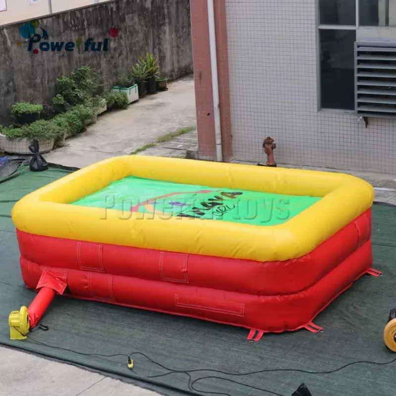 

New Arrival 4.5x3x1.5m Inflatable Rescue Mat Stunt Jump airbag Soft Jumping square Landing Pillow