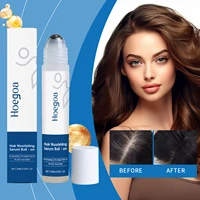 Masajeador de cuero cabelludo de romero, suero Roll-On, reparación del cuero cabelludo seco dañado, hidrata, antipérdida de cabello, fortalece las raíces del cabello, cuidado del cabello suave