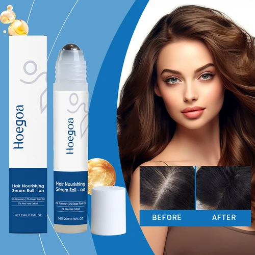 Masajeador de cuero cabelludo de romero, suero Roll-On, reparación del cuero cabelludo seco dañado, hidrata, antipérdida de cabello, fortalece las raíces del cabello, cuidado del cabello suave