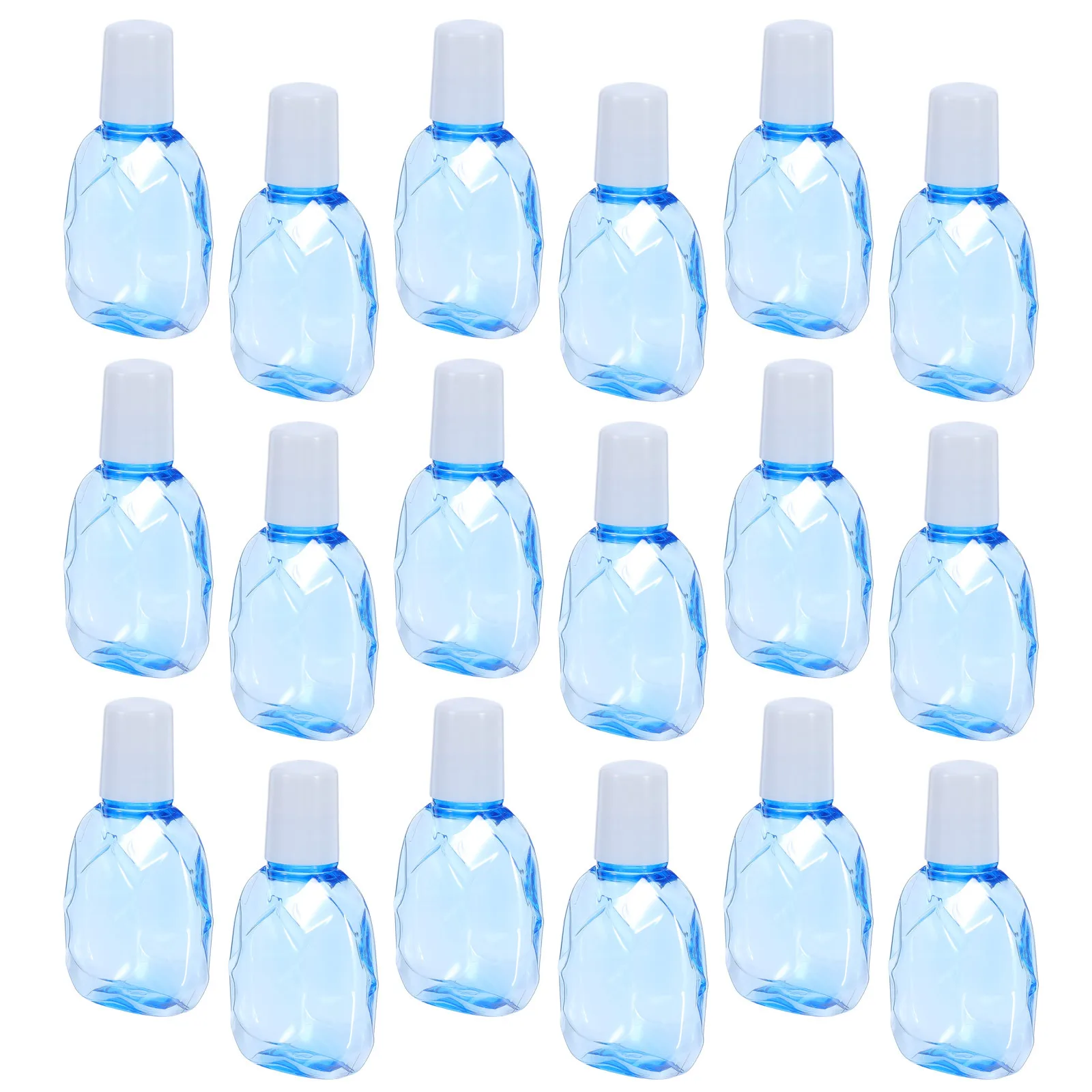 25 pcs Squeezable Dispensing Bottles 10Ml Leakproof Small Liquid Containers For Travel Medicine Essential Oil Use