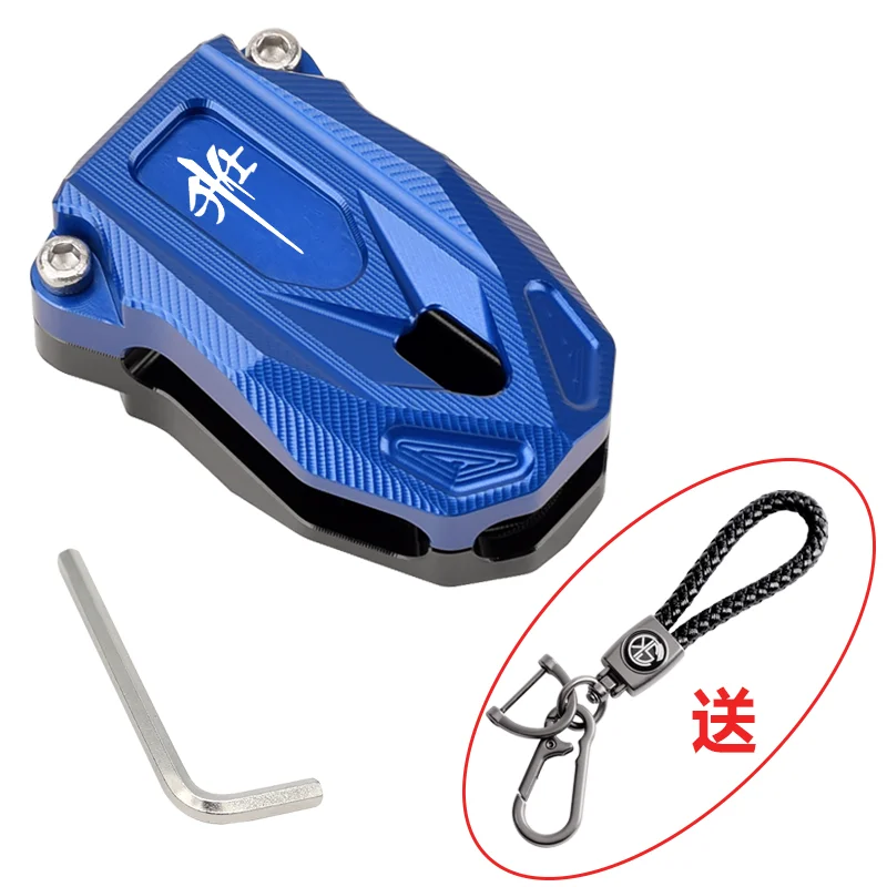 Custodia Chiave In Alluminio CNC Per Zontes 125M, 150M, 150D, 368E, 368G, 350M, 703F – Copri Chiavi Con Portachiavi