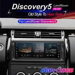 MERRYWAY Car Radio For Land Rover Discovery 5 LR5 L462 HD Apple Carplay Stereo Audio Radio GPS Navigation Multimedia Player Unit