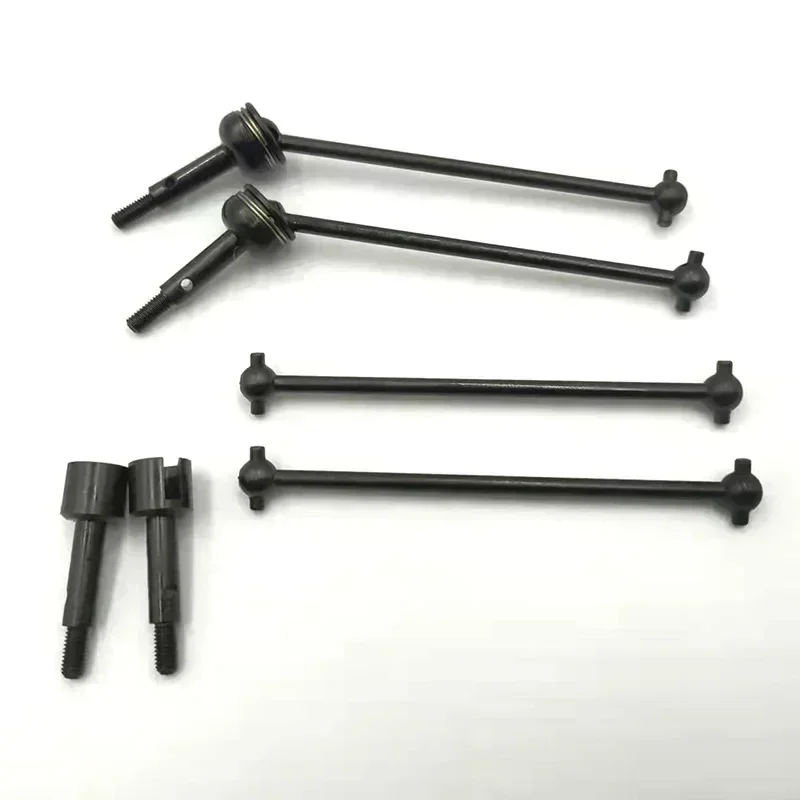 6 peças/8 peças de metal dianteiro e traseiro eixo de transmissão cvd para wltoys 144001 124018 124019 rc carro atualização peças acessórios