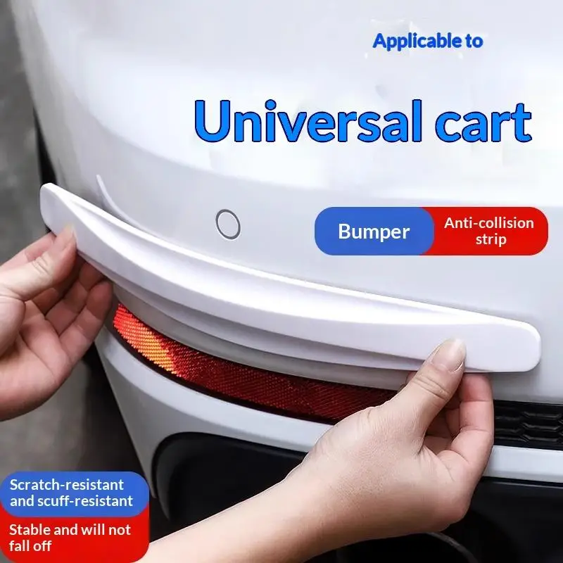 Car Front And Rear Bumper Anti-collision Strips -resistant Rubber Strips And Car Body Anti- Stickers