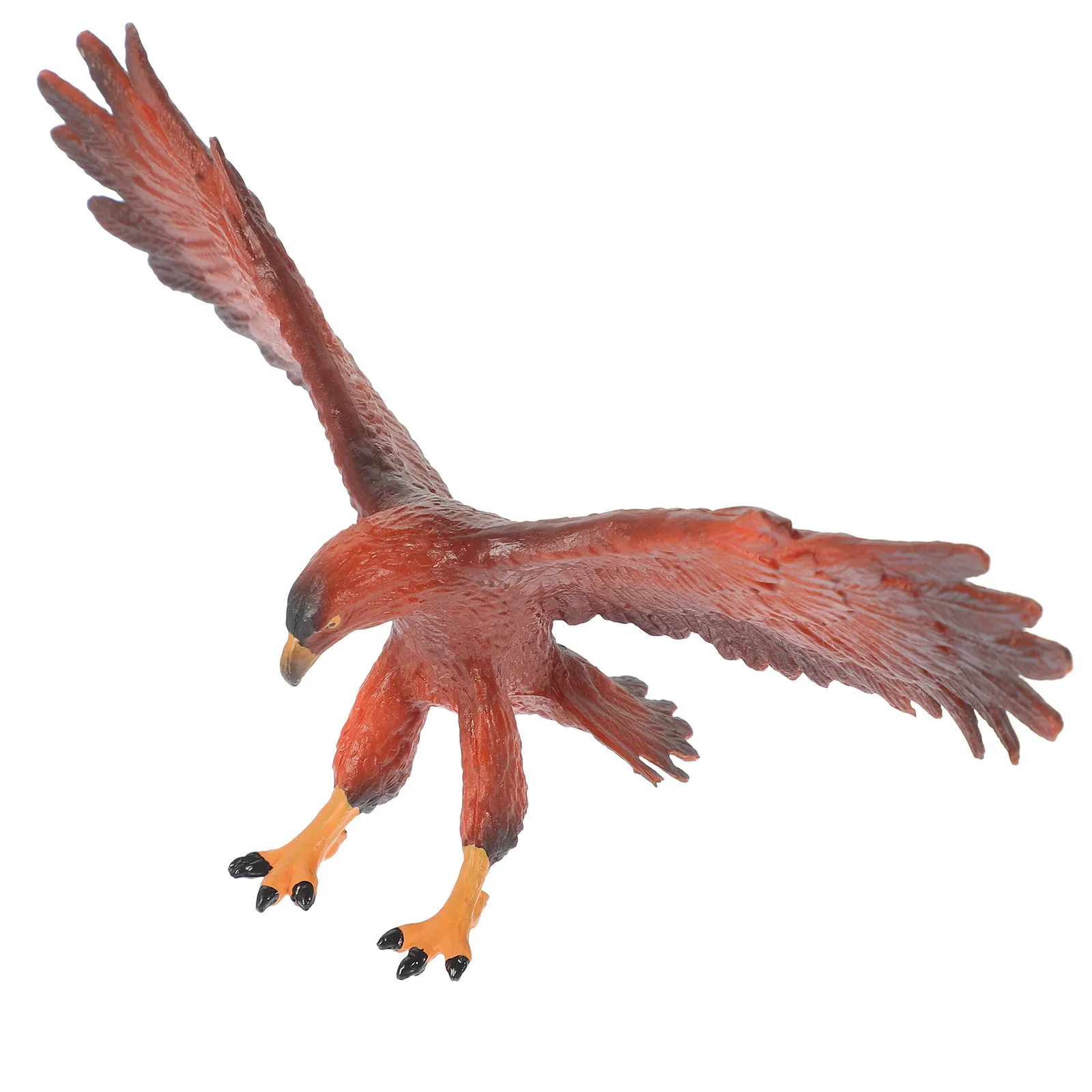 

Mini Realistic Plastic Eagle Statue Lifelike Animal Decoration for Desktop Nursery Room Educational Cognitive Use Small Bird