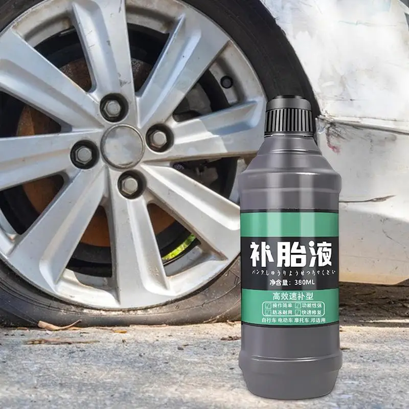 380ml Bikes Tubeless Tire Sealant Fast Sealing Tubeless Sealant Tire Repair Glue Car Repair Tools for Road CX and Gravel Bicycle