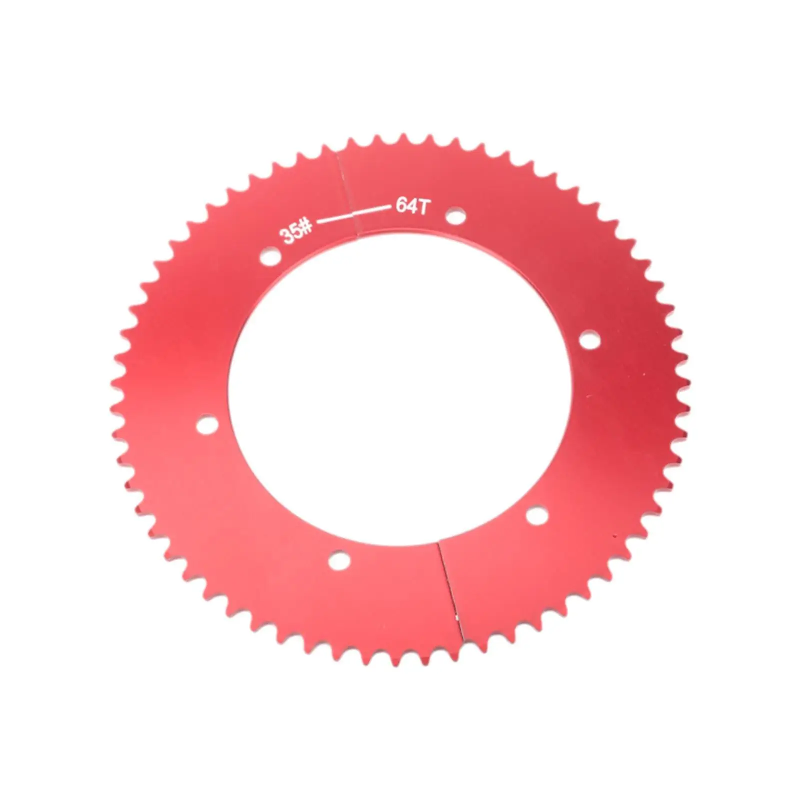 Universal Mini Bike Sprocket Aluminum Split Sprocket 64T Replacement for Predator 212cc 196cc Go Kart Components