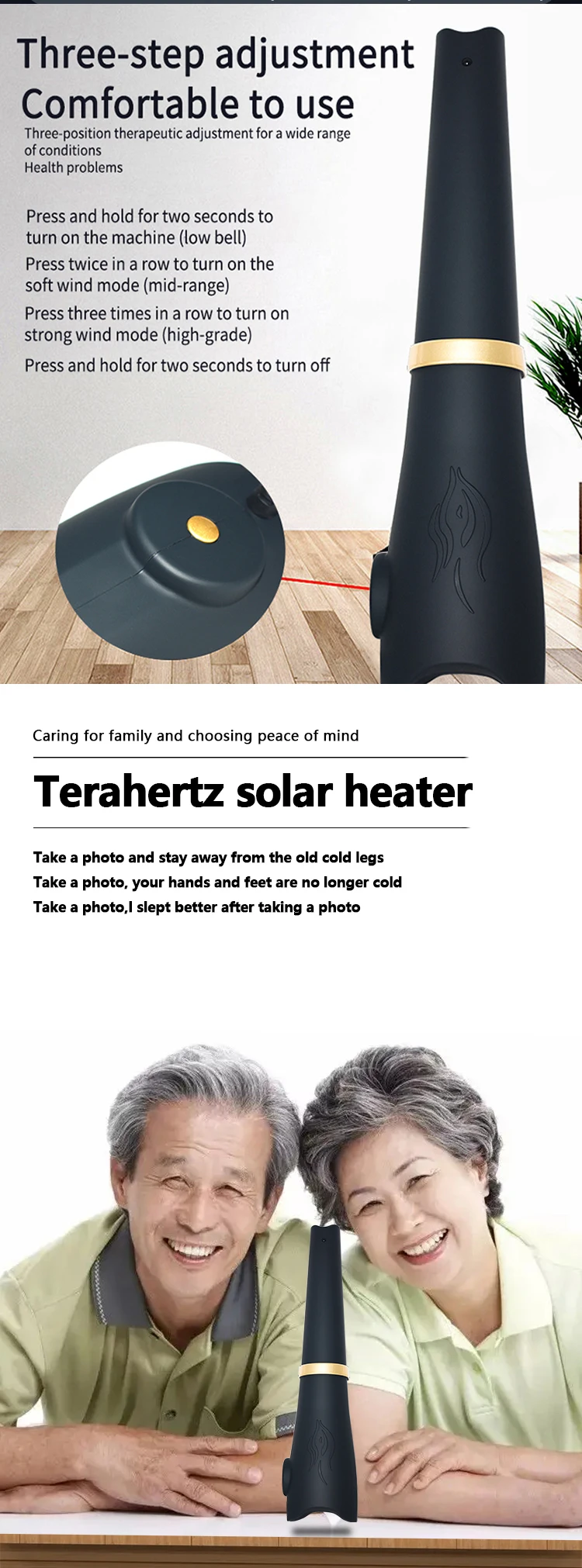 Lightwave Haartrockner Gebläse Zauberstab Terahertz Therapie Wellenmassagestab Schmerzlinderung Teraher Zellmaschine Thz Gebläse für die Gesundheitsfürsorge – Detail 4