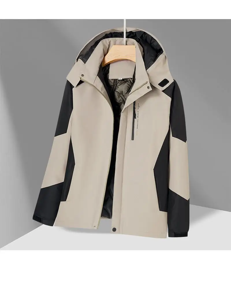 

Мужская зимняя утепленная свободная куртка из хлопка с наполнителем из пуха, теплая, молодежная, приталенного кроя, больших размеров, для путешествий