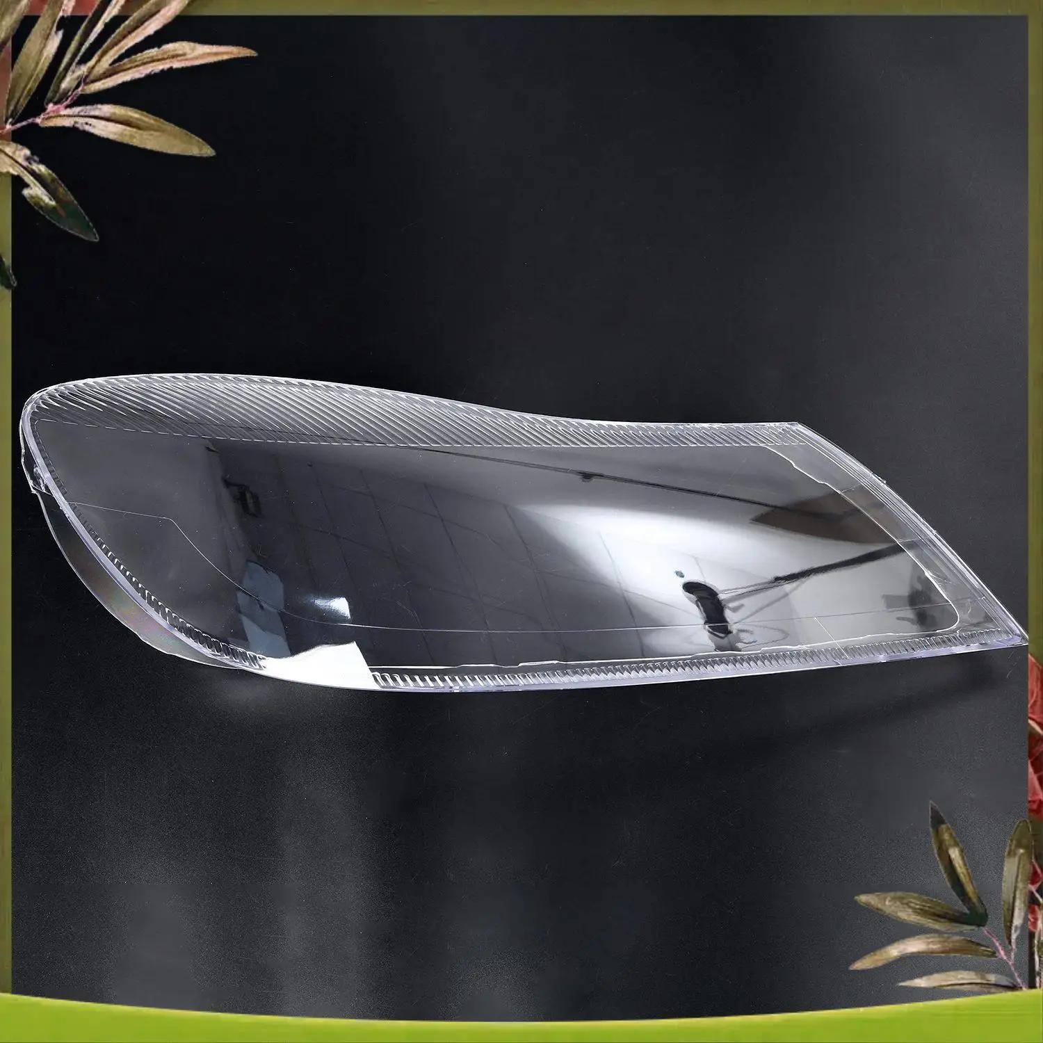 

A84R-1 Pair Car Left & Right Waterproof Clear Headlight Lens Cover Replacement Dust-Proof Headlight Shell Cover, For Skoda Octav