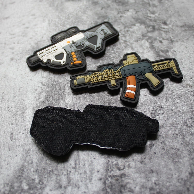 Zenitco Parche MOLLE táctico PVC 3D silicona
