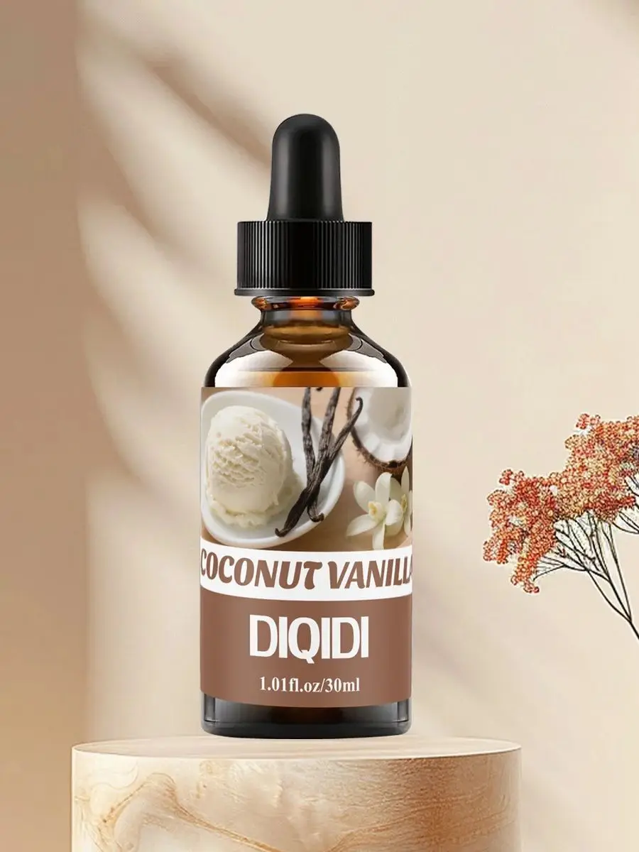 Huile essentielle de noix de coco et de vanille, 30ML, huile essentielle d'aromathérapie domestique,