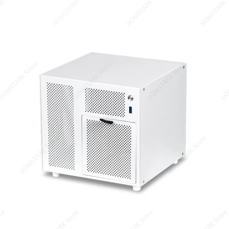 4‑Bay NAS Chassis Compact Home Storage Server Case Support SFX Power Supply Mini‑ITX Motherboard Enclosure