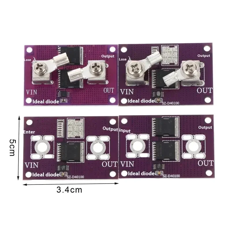 

1pc 40/60A Solar Panel Diode Module No Voltage Limitation Anti-Reverse Backfeed Protection Board Anti-Reverse Current Protection