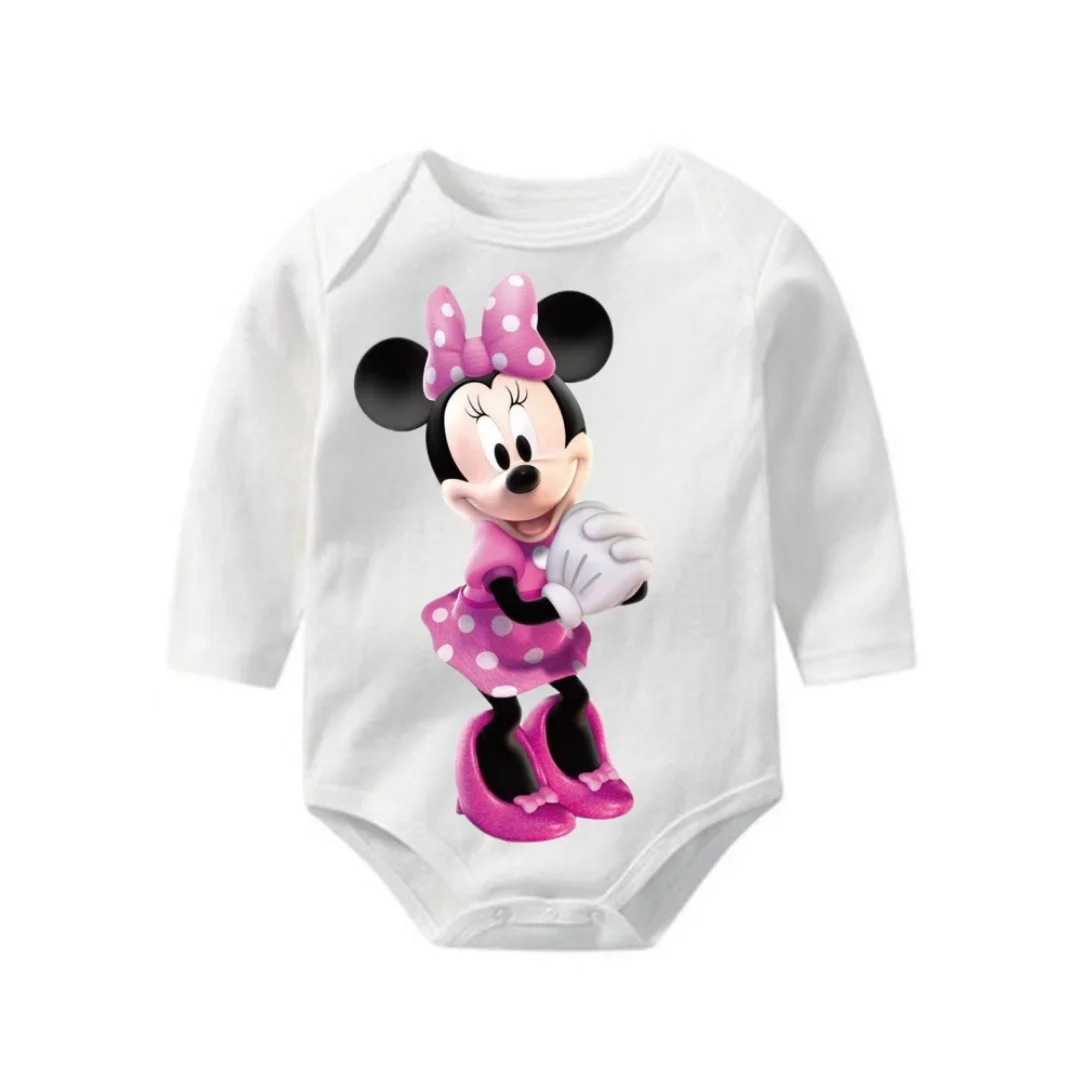 [Nuevo diseño] Minnie Mouse, superventas, chupete brillante y cadena con abrazadera, regalo para Baby shower, chupete de silicona sin BPA para bebé