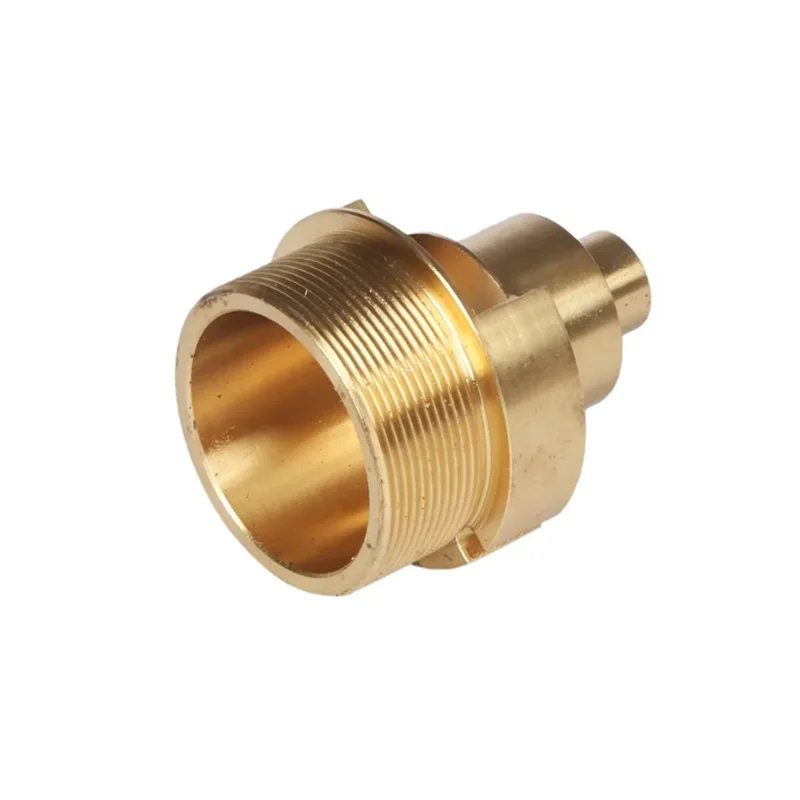 Custom Brass Special-shaped Connecting Shaft CNC Turning and Milling Service for Brass Parts