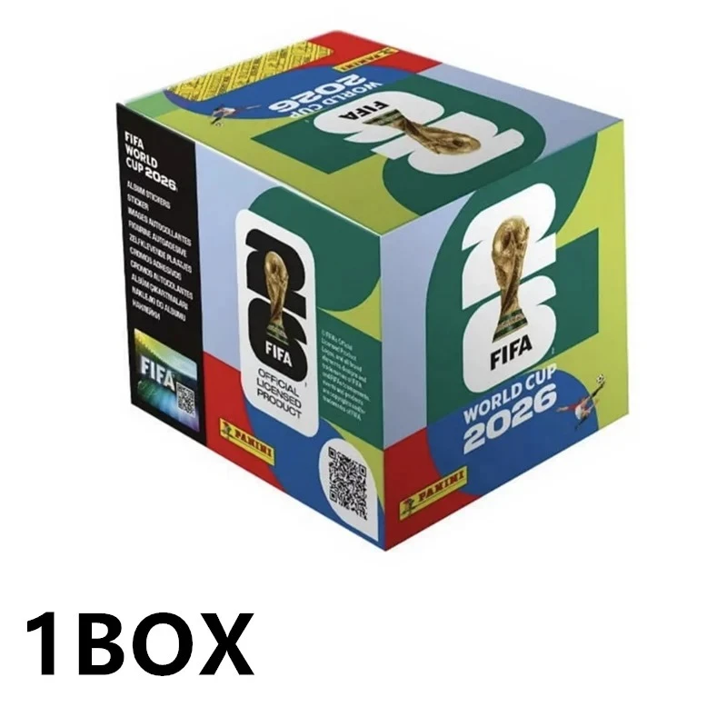 Original 2026 FIFA Panini Weltmeisterschafts-Aufklebersammlung Internationale Version Limitierte Auflage Fußball-Souvenir Geschenke für die Feiertage
