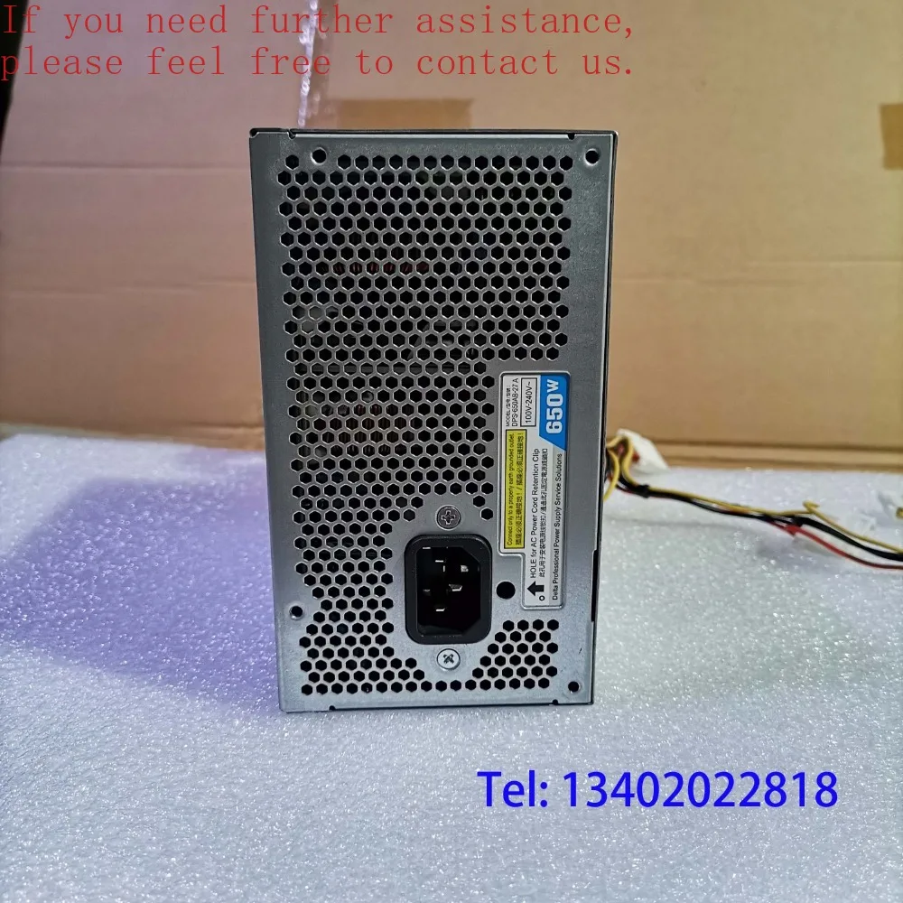 For Delta DPS-650AB-27A 650W Bronze Mute ATX Dual X79 X99 main board power supply Desktop computer power supply
