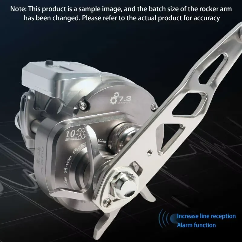 New Ryobi metal slow trolling fishing reel, seawater deep sea fishing rod fishing reel view 5